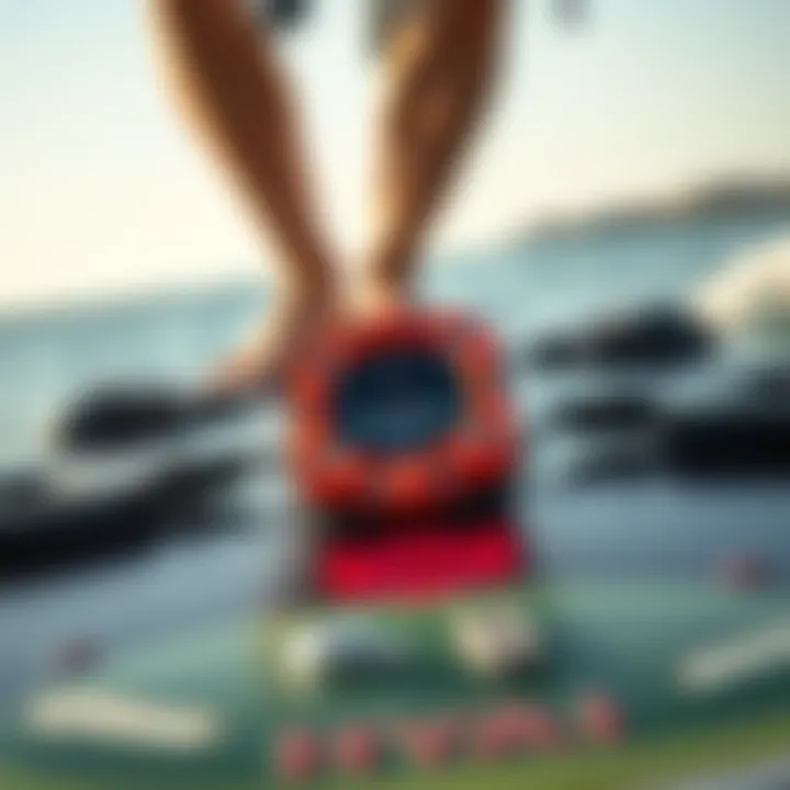 Innovative Technology of Electric Hydro Board Close-up of the advanced technology integrated into an electric hydro board