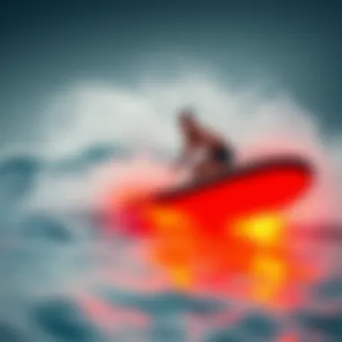 Experience the Thrill of Electric Waves Battery-powered body board cutting through the waves