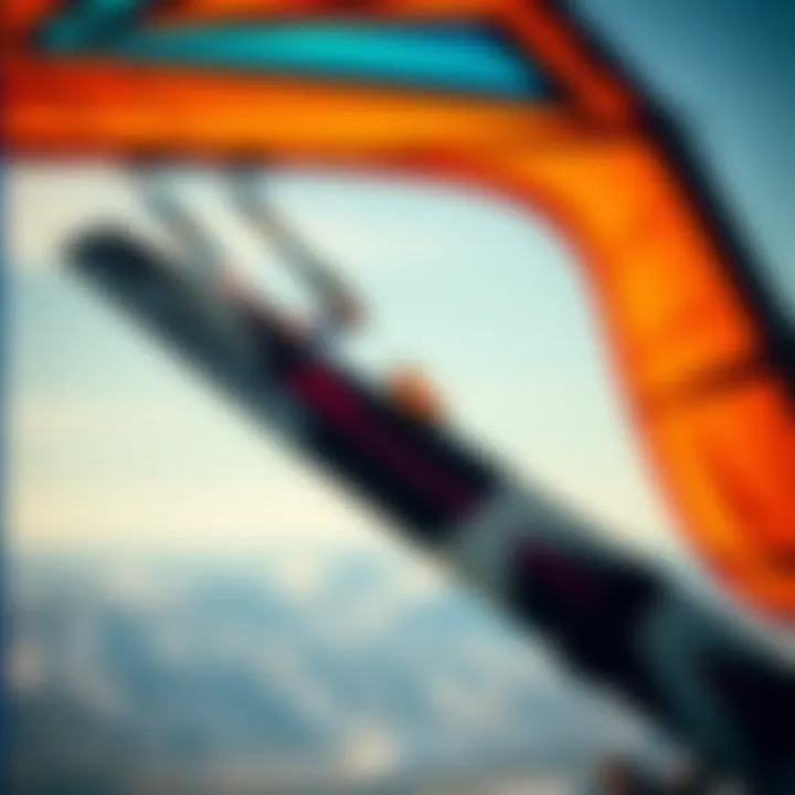 Design Features of the Cabrinha Switchblade Detailed view of the Cabrinha Switchblade's design features and materials