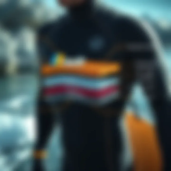 Wetsuit Insulation Layers Overview Insulation layers within a wetsuit highlighted for warm water performance