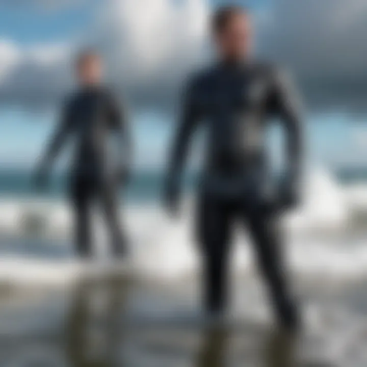 Different types of military wetsuits for various activities