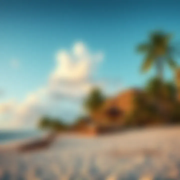 Stunning beachfront view of Coconut Bay Beach Resort