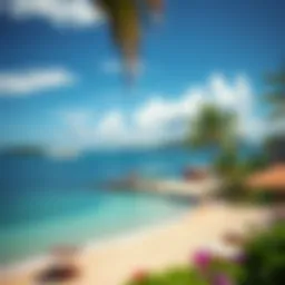 Stunning view of Coconut Beach Resort and Spa's beachfront