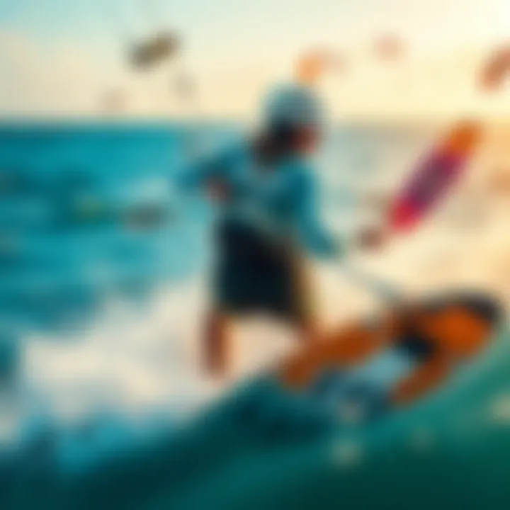 Top Kitesurfing Brands and Models Collage of popular kitesurfing brands and models