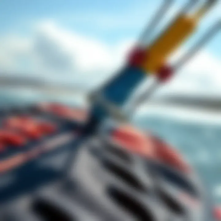 Detailed View of a Quality Kite Close-up of a high-quality kite showcasing its features