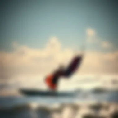 Kitesurfing Environment Setup Kitesurfing environment setup with wind conditions