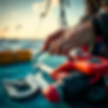 Kitesurfing Gear Maintenance Maintenance tools for kitesurfing gear