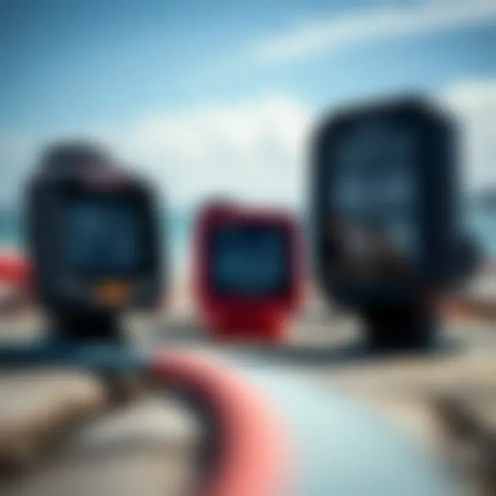 Exploring Different Models of Weather Flow Meters A selection of various weather flow meters suitable for kiteboarding