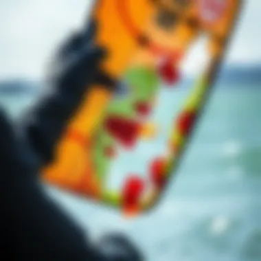 Types of Damage in Kiteboarding Gear Various types of kiteboarding damage requiring repair