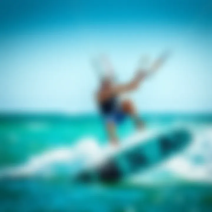 Enjoying the Ride with Slingshot Kiteboarder enjoying a ride with Slingshot gear