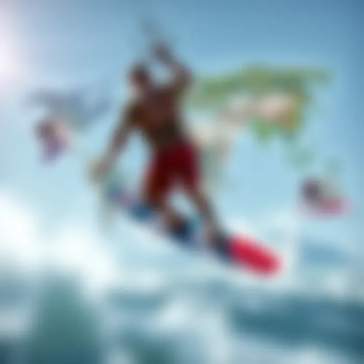 Global Adoption Among Riders Collage showcasing the global adoption of the Armstrong Foilboard among riders