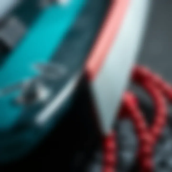 Construction Materials of CrazyFly Boards Close-up of CrazyFly board construction materials