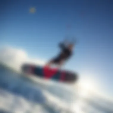 Dynamic Kiteboarding on CrazyFly Boards Dynamic kiteboarding action on CrazyFly boards