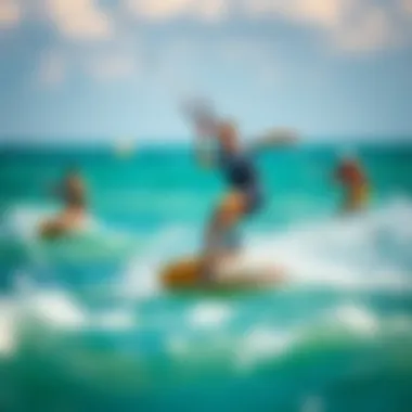 Enthusiasts Riding CrazyFly Boards Enthusiasts enjoying a ride on CrazyFly boards