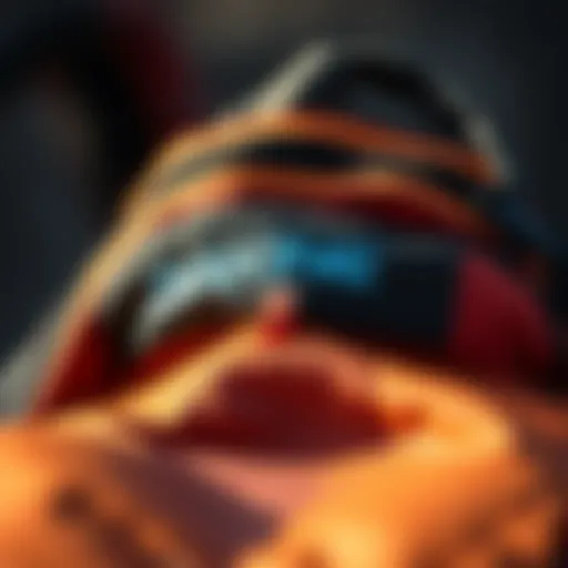 Durable Construction of Dakine Bags A close-up view of a Dakine bag showcasing its durable material and stitching.