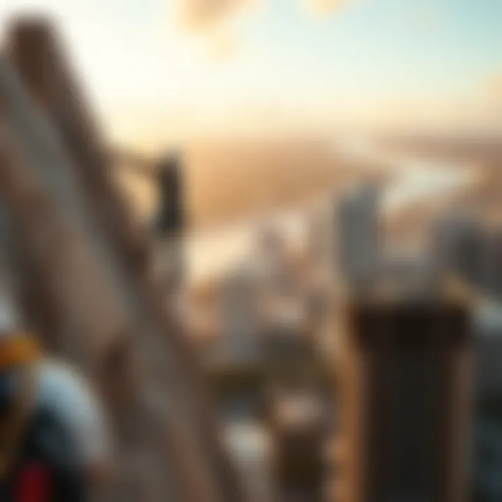 Rock Climbing Thrills in Miami A climber conquering the heights in Miami