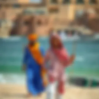 Cultural Experience in Dakhla Local cultural experience showcasing Dakhla's vibrant environment