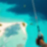 Aerial view of Providenciales showcasing its turquoise waters and white sandy beaches