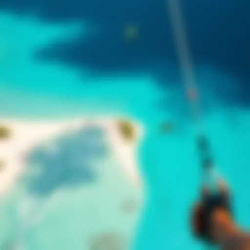 Aerial view of Providenciales showcasing its turquoise waters and white sandy beaches