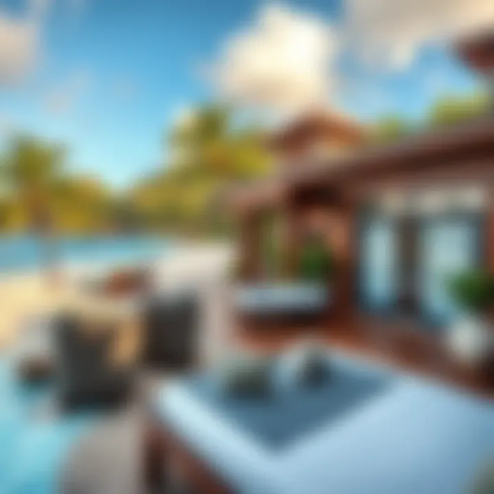 Luxurious Accommodations at Sea Bay Resort Luxurious accommodations at Sea Bay Resort overlooking the beach