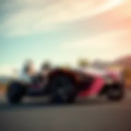 Sleek design of the 2015 Slingshot