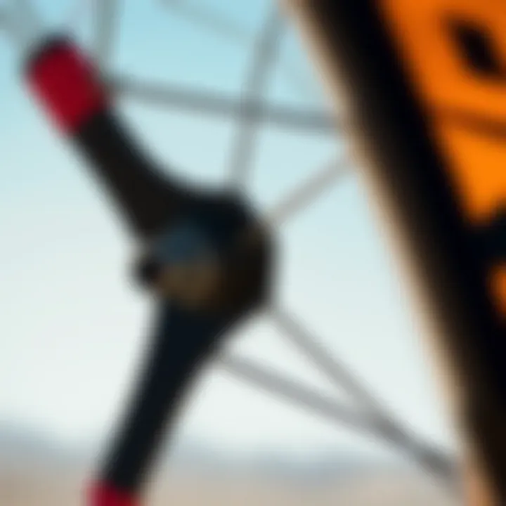 Innovative Design Features of Cabrinha Contra 15m Close-up of the Cabrinha Contra 15m showcasing its innovative design