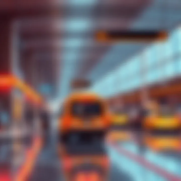 Airport Transport Options Transit options at the airport including shuttles and taxis.