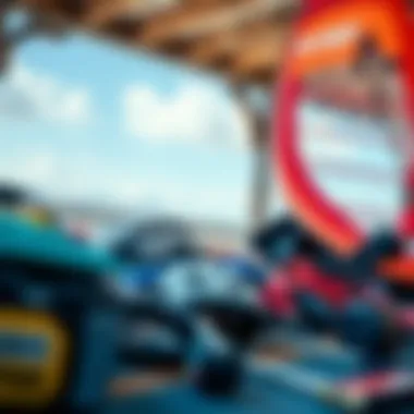 Essential Windsurfing Equipment Collection of essential windsurfing gear laid out