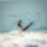 Experience the Thrill of Jetfoil Surfboarding A sleek jetfoil surfboard gliding over water