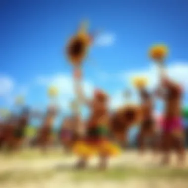 Celebrating the Rich Culture of the Mariana Islands Local cultural festival showcasing traditional dances