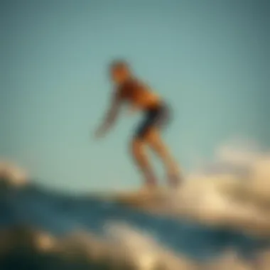 Mastering Hydrofoil Surfing Techniques Rider mastering motorless hydrofoil techniques