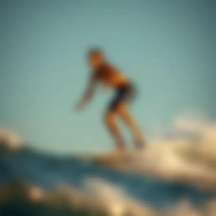 Mastering Hydrofoil Surfing Techniques Rider mastering motorless hydrofoil techniques