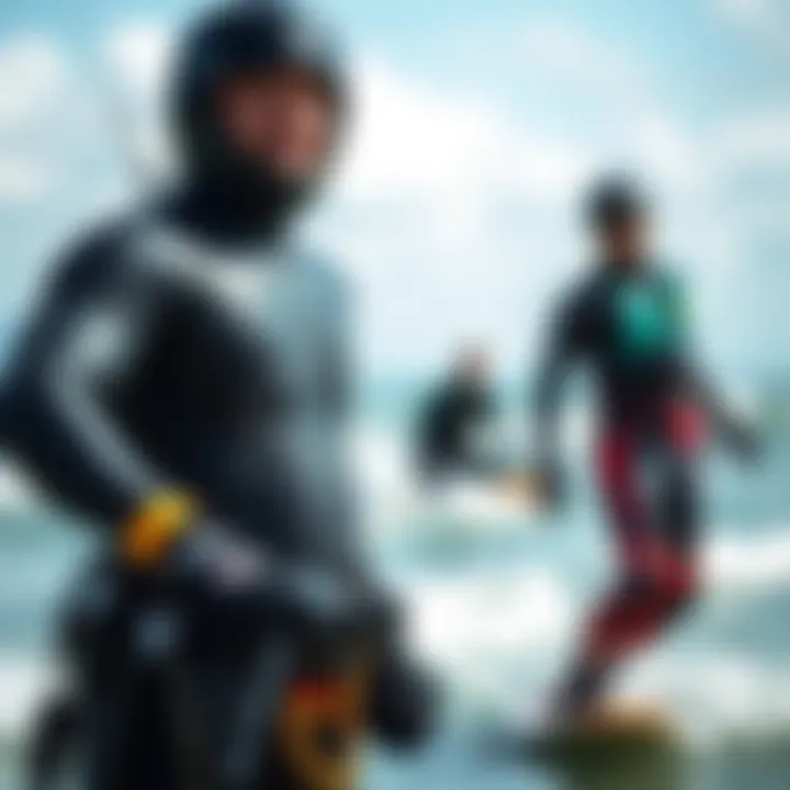 Wetsuit Types Comparison Comparison of different wetsuit types for kiteboarding