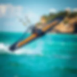 A sleek Oz Hydrofoil showcasing its advanced design and engineering