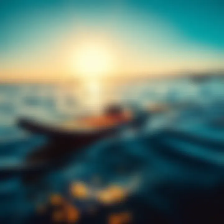 Sleek design of the Slingshot Paddle Board Sleek design of the Slingshot Paddle Board