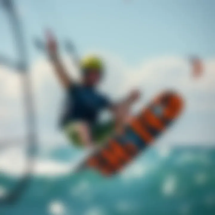 Enhancing Safety in Kiteboarding Adventures Kiteboarding safety measures in action