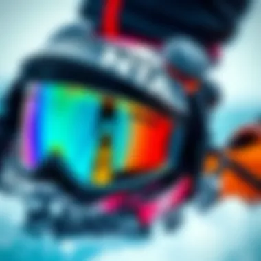 Close-up of kiteboarding equipment for freeride