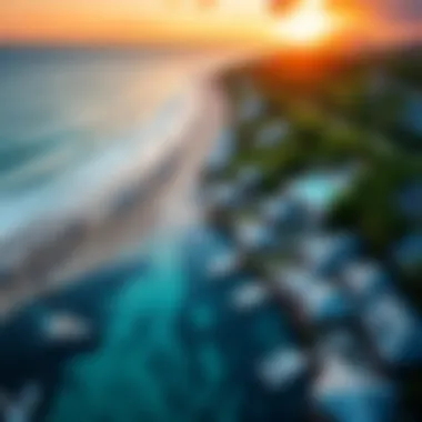 Aerial View of Hotel Salinas Bani An aerial view of Hotel Salinas Bani showcasing its stunning coastline