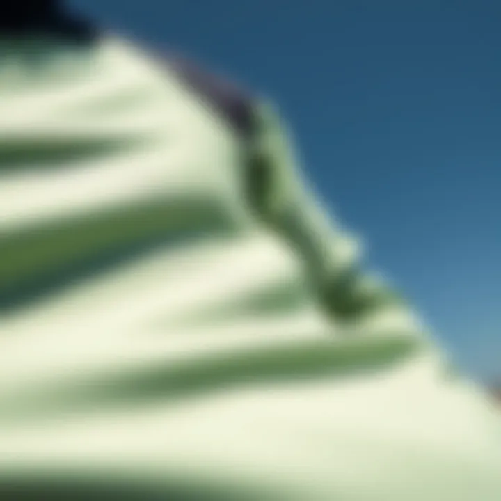 High-Performance Fabric for Comfort Close-up of high-performance fabric used in instructor rash guards, emphasizing breathability