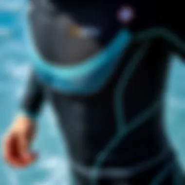 Precision Fit: The Design of Ion Wetsuits Detailed view of Ion wetsuit fit and design