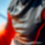 The Flexibility and Durability of Ion Wetsuits Close-up of Ion wetsuit texture showcasing flexibility and durability