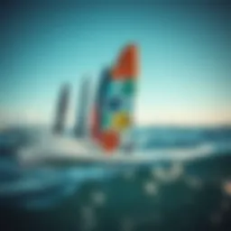 Innovative kite surfboard design showcasing various shapes