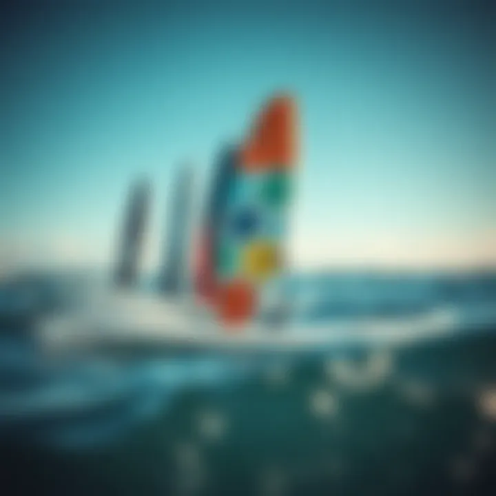 Diverse Kite Surfboard Shapes Innovative kite surfboard design showcasing various shapes