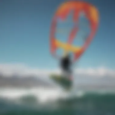 Safety protocols during kite surfing lessons