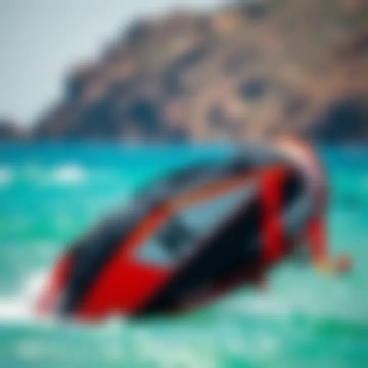 Chic Kiteboard Bag with Durable Reinforced Edges Stylish kiteboard bag with reinforced edges