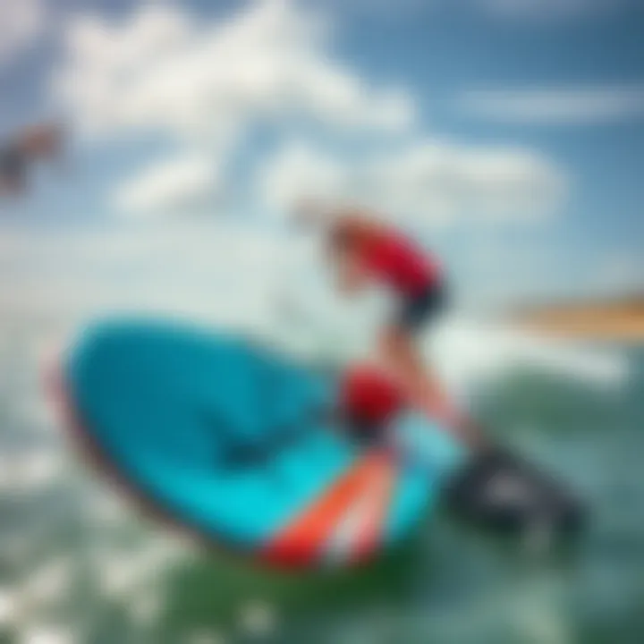 Effective Procedures for Kiteboard Repairs Detailed illustration of effective repair procedures