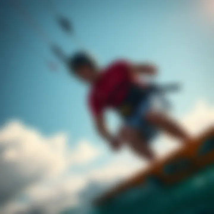 Achieving Optimal Performance with Effective Inflation Techniques Kiteboarder enjoying enhanced performance