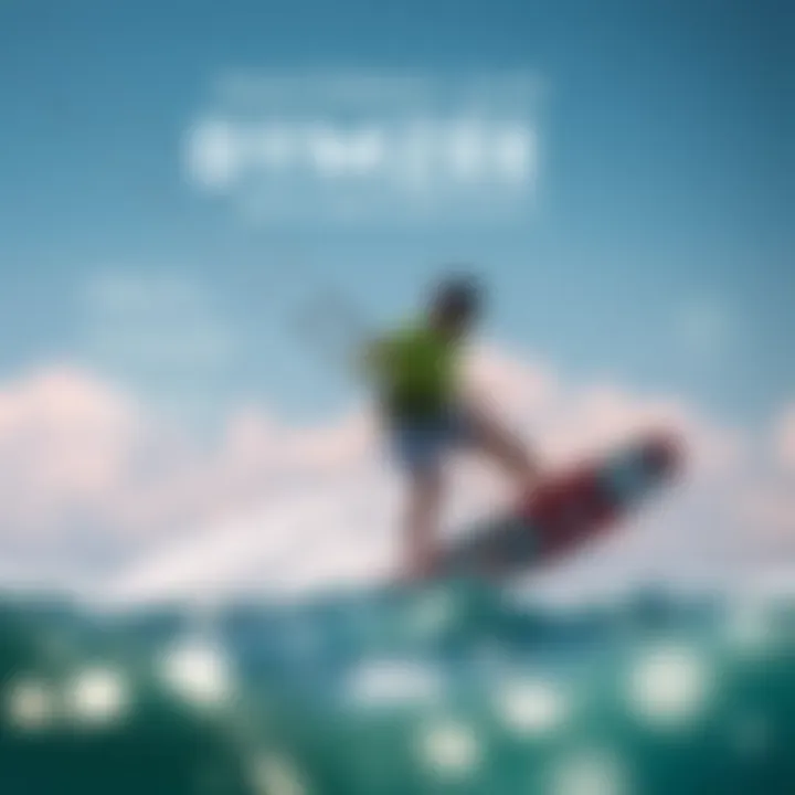 Optimizing Kiteboarding with Weather Data An infographic displaying tips for optimizing kiteboarding with weather data.