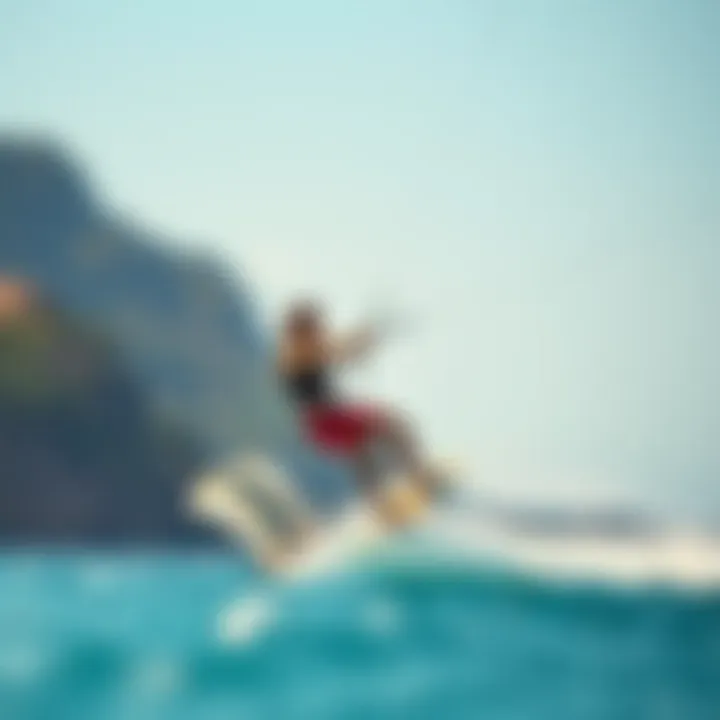 Discover Breathtaking Kitesurfing Destinations A breathtaking kitesurfing destination with clear waters
