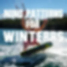 Detailed representation of Minnesota wind patterns for kiteboarding